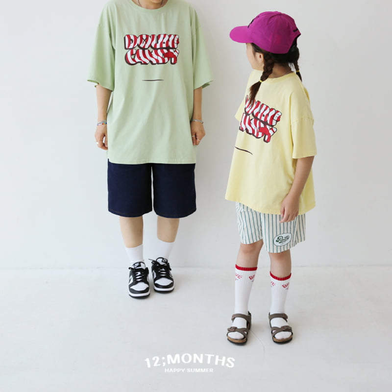 12 Month - Korean Children Fashion - #childofig - Double Candy Tee with Mom - 10