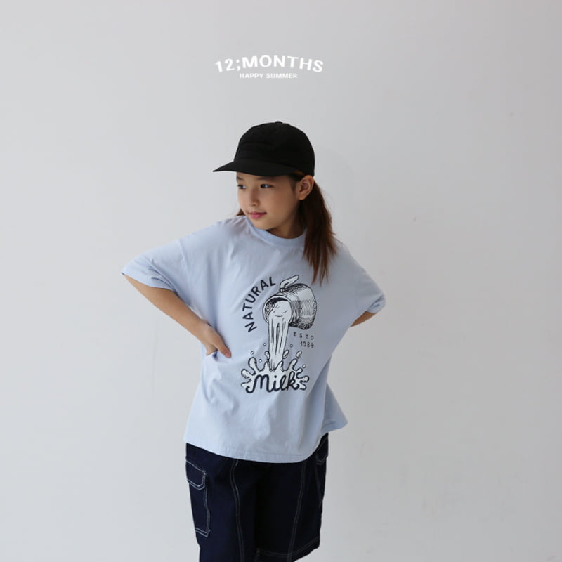 12 Month - Korean Children Fashion - #designkidswear - Milk Tee with Mom - 7