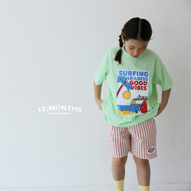 12 Month - Korean Children Fashion - #childrensboutique - Surfing Car Tee with Mom - 4