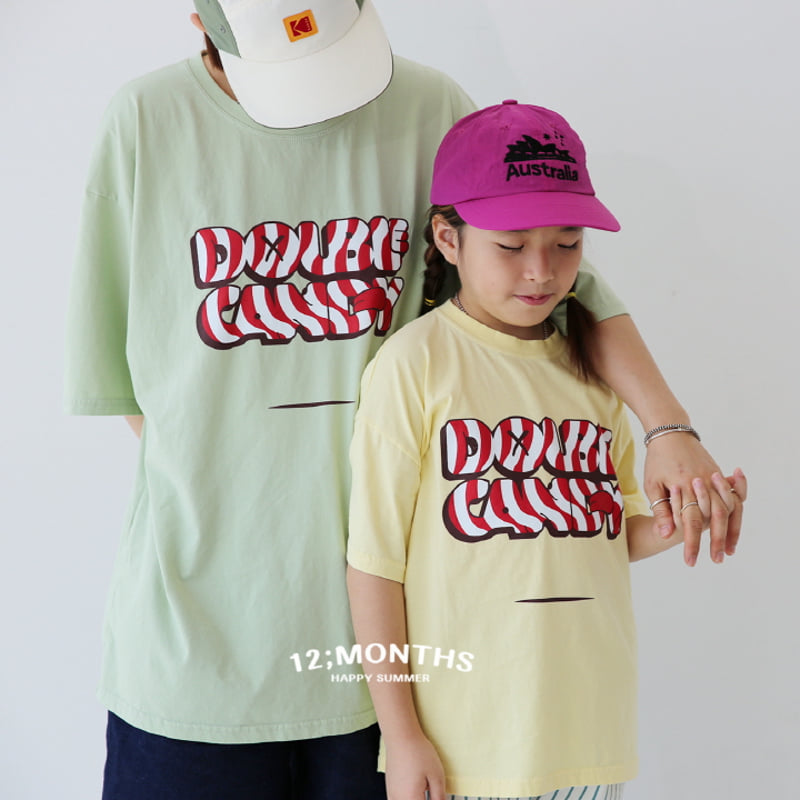 12 Month - Korean Children Fashion - #kidzfashiontrend - Double Candy Tee with Mom