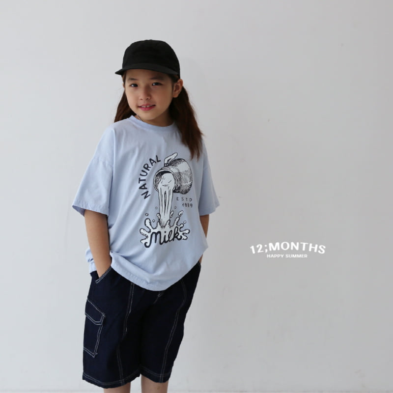 12 Month - Korean Children Fashion - #todddlerfashion - Milk Tee with Mom - 2