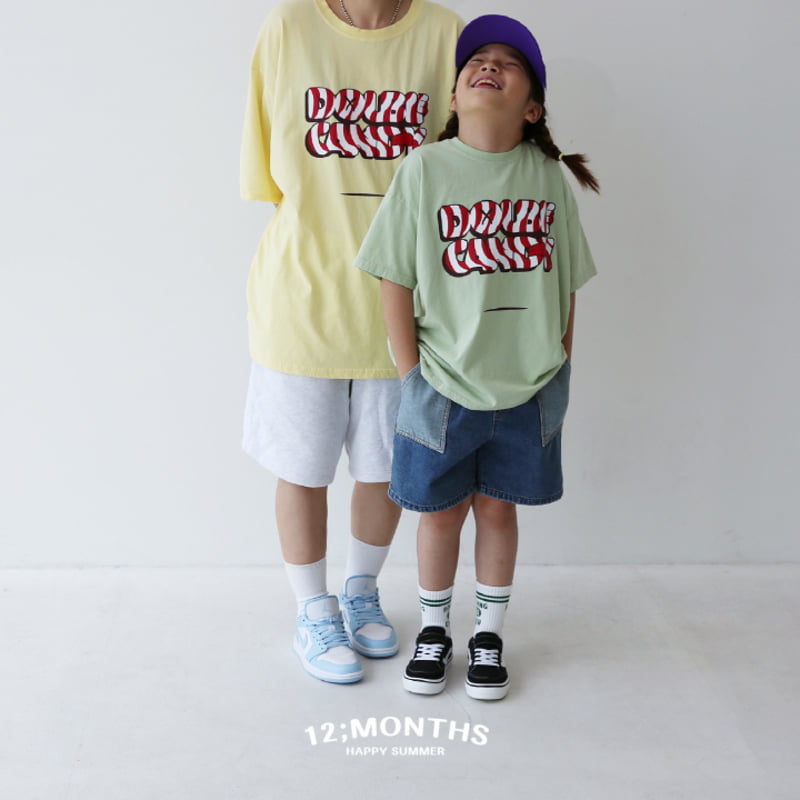 12 Month - Korean Children Fashion - #toddlerclothing - Double Candy Tee with Mom - 8