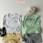 California Fish Cap Sleeveless Tee With Mom