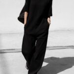 Back Zipped Detail Oversized Sweat Jumpsuit