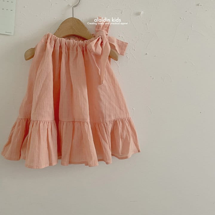 Aladin - Korean Children Fashion - #kidsshorts - Kan Kan Ribbon Blouse - 2