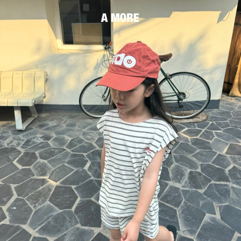 Amore - Korean Children Fashion - #magicofchildhood - Native Sleeveless Tee - 6