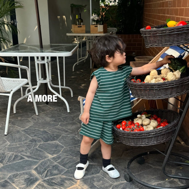 Amore - Korean Children Fashion - #stylishchildhood - Native Sleeveless Tee - 11