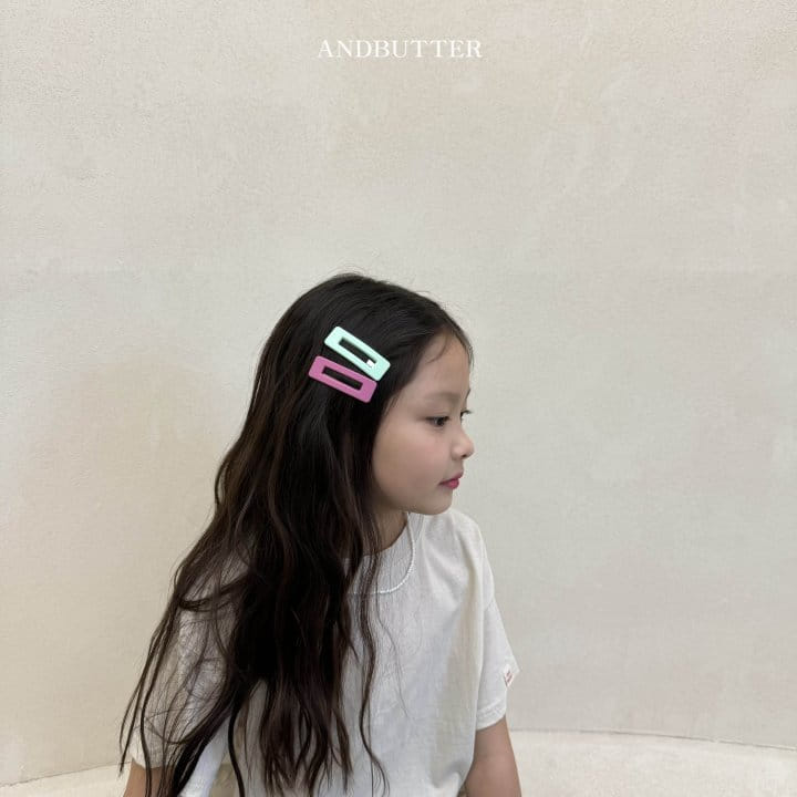 Andbutter - Korean Children Fashion - #childrensboutique - Pastel Hair Pin Set - 8