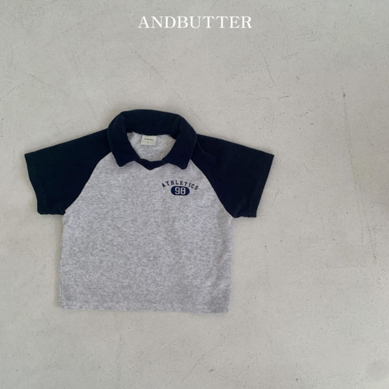 Andbutter - Korean Children Fashion - #stylishchildhood - Terry Collar Tee - 10