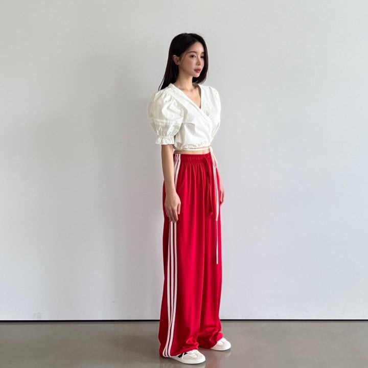 Another Avenue - Korean Women Fashion - #momslook - Free Three Lines Pants - 6