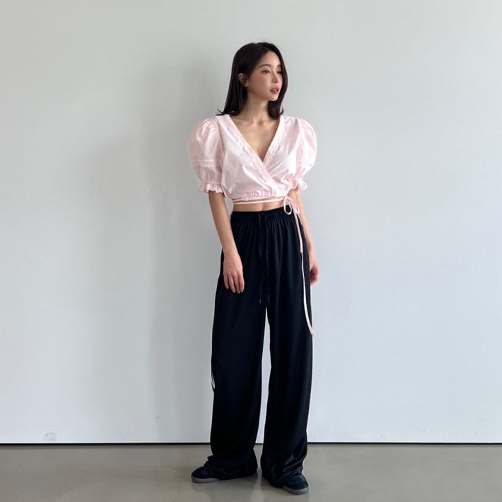 Another Avenue - Korean Women Fashion - #momslook - Free Three Lines Pants - 8