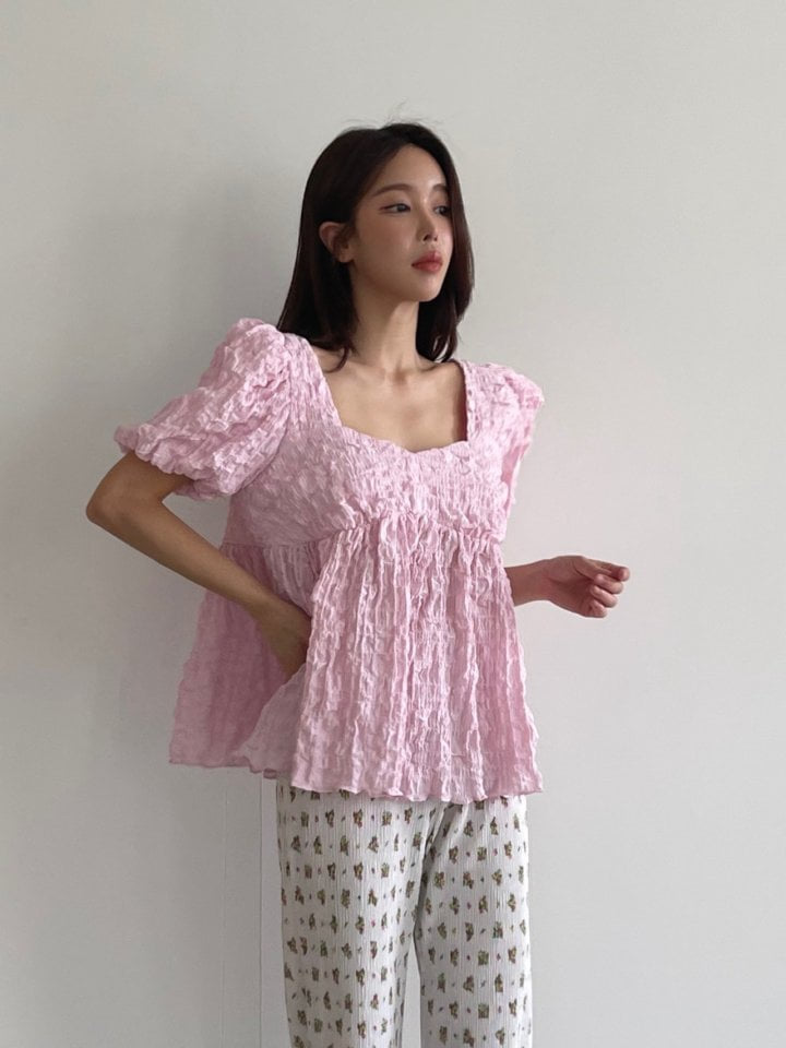 Another Avenue - Korean Women Fashion - #momslook - Wave Blouse - 6