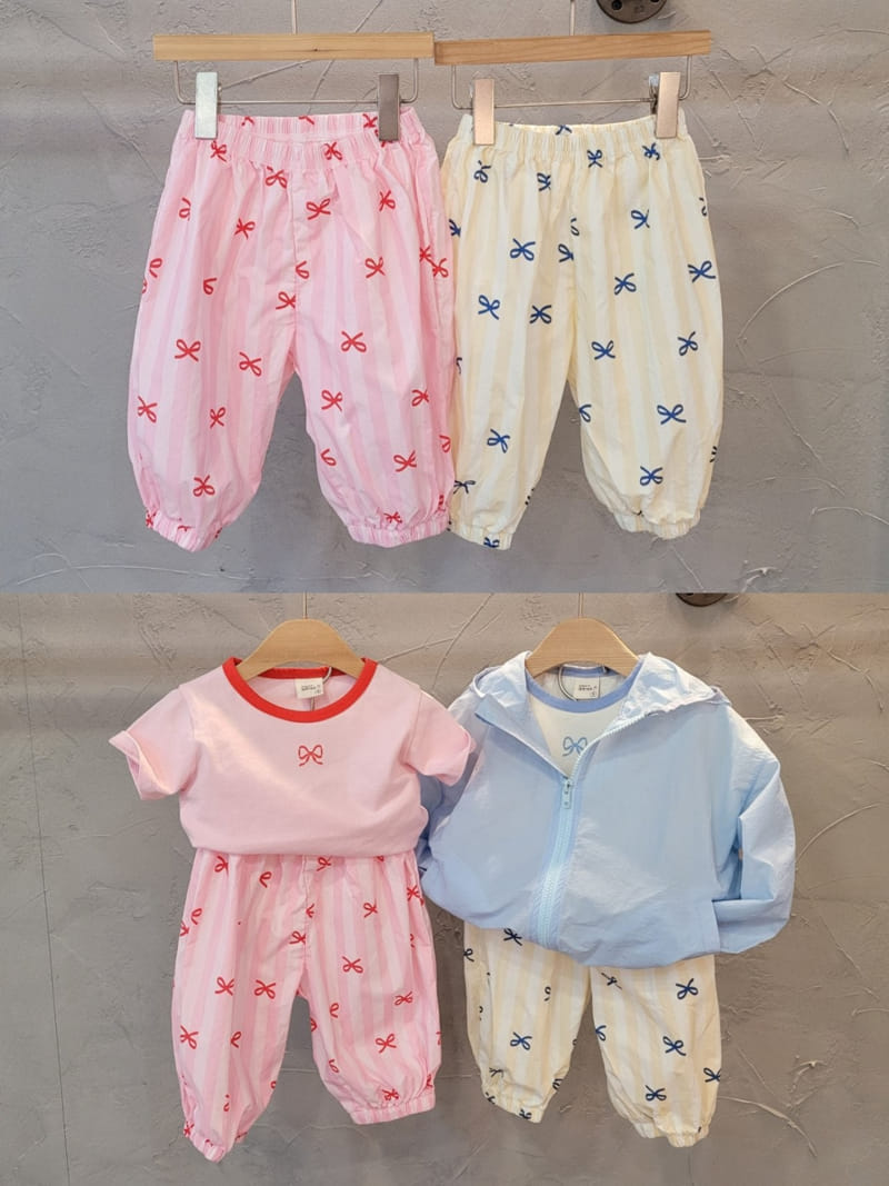 Atree - Korean Children Fashion - #childofig - Ribbon  Gojeangi Pants