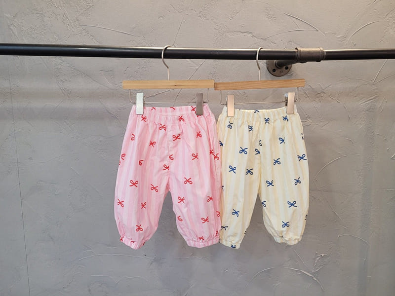 Atree - Korean Children Fashion - #childrensboutique - Ribbon  Gojeangi Pants - 3