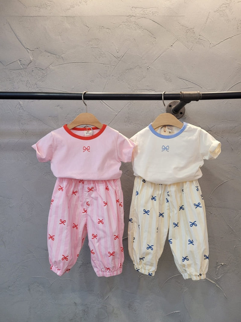 Atree - Korean Children Fashion - #fashionkids - Ribbon  Gojeangi Pants - 6