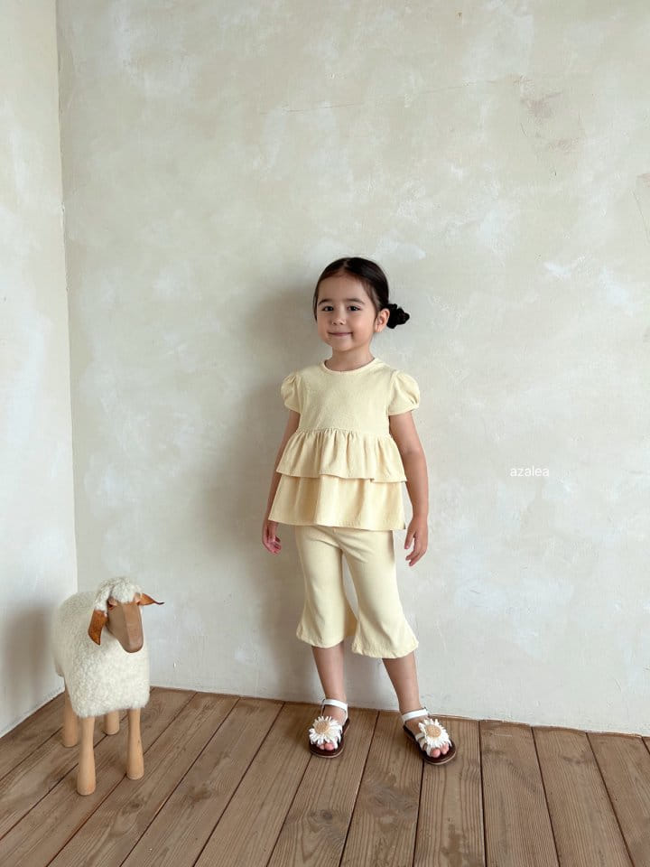 Azalea - Korean Children Fashion - #prettylittlegirls - Summer Top Bottom Set - 4