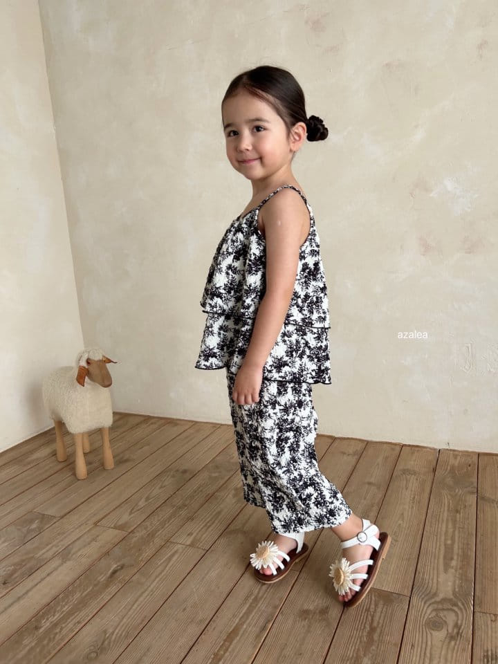 Azalea - Korean Children Fashion - #littlefashionista - Gosil Gosil Top Bottom Set - 2