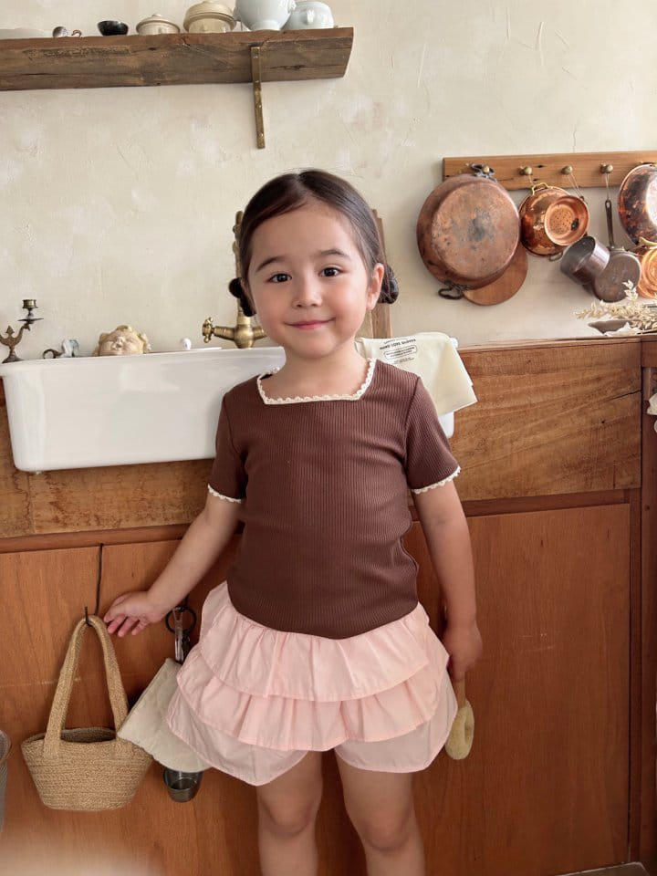 Azalea - Korean Children Fashion - #minifashionista - Metel Square Tee - 11