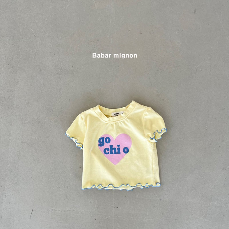 Babar Mignon - Korean Children Fashion - #Kfashion4kids - Wave Crop Tee - 10