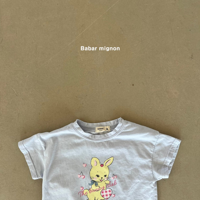 Babar Mignon - Korean Children Fashion - #childofig - Cherry Ribbon Tee - 12