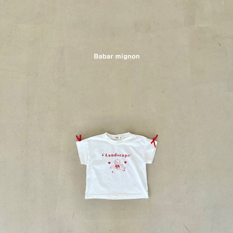 Babar Mignon - Korean Children Fashion - #childofig - Sheep Ribbon Tee - 5