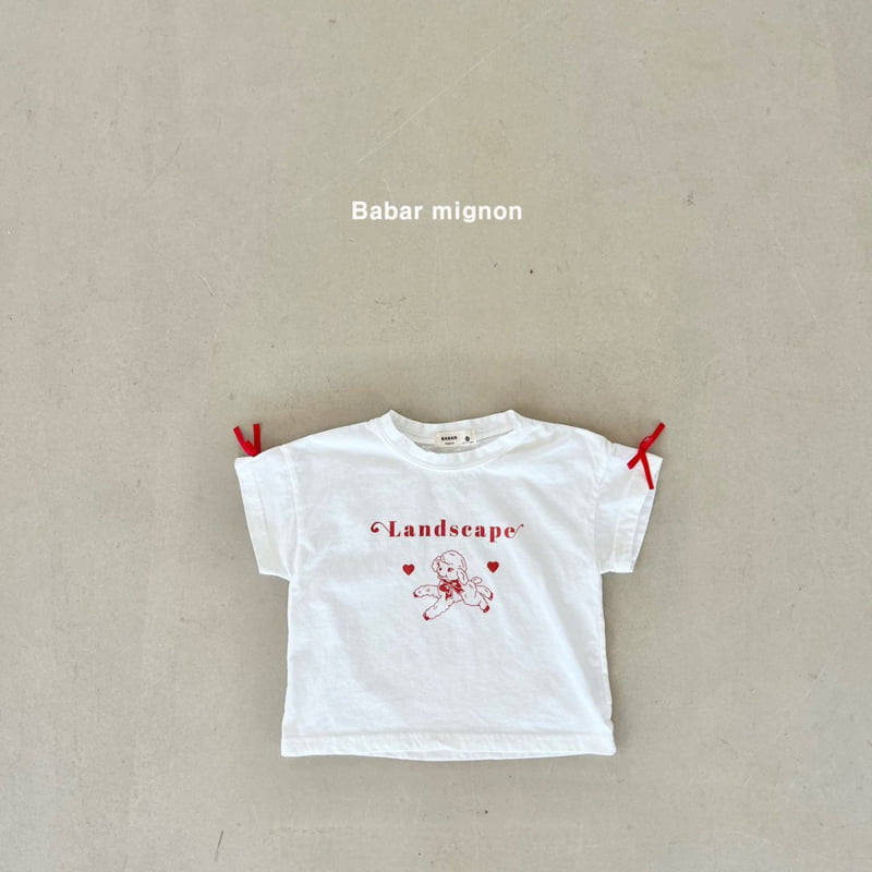 Babar Mignon - Korean Children Fashion - #childofig - Sheep Ribbon Tee - 6