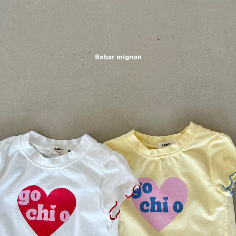 Babar Mignon - Korean Children Fashion - #childrensboutique - Wave Crop Tee - 4