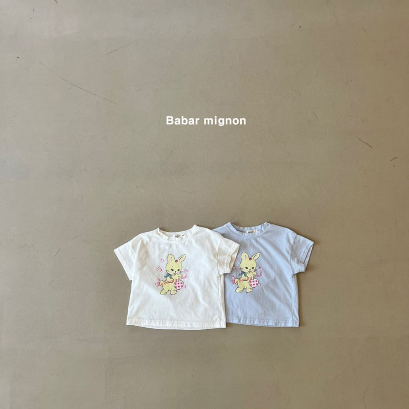 Babar Mignon - Korean Children Fashion - #designkidswear - Cherry Ribbon Tee