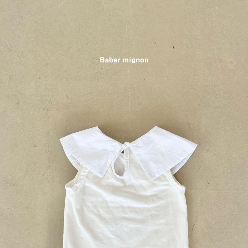 Babar Mignon - Korean Children Fashion - #designkidswear - Cherry Embroidery Sleeveless Top - 11