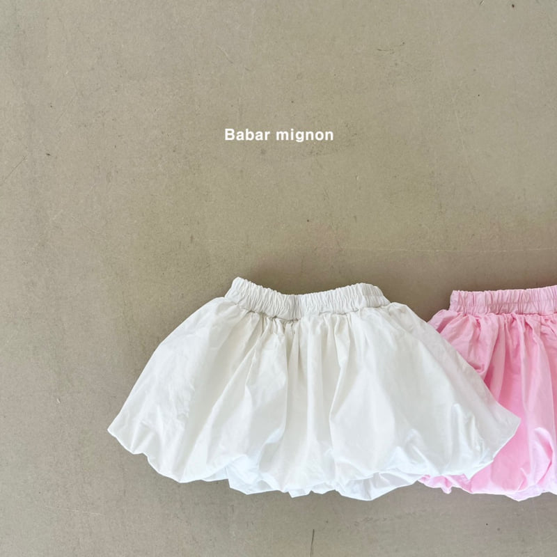 Babar Mignon - Korean Children Fashion - #discoveringself - Balloon Summer Skirt - 3