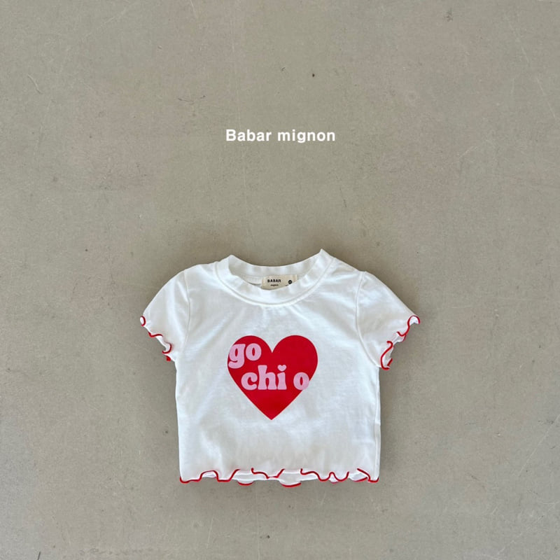 Babar Mignon - Korean Children Fashion - #fashionkids - Wave Crop Tee - 6