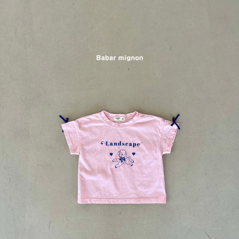 Babar Mignon - Korean Children Fashion - #fashionkids - Sheep Ribbon Tee - 10