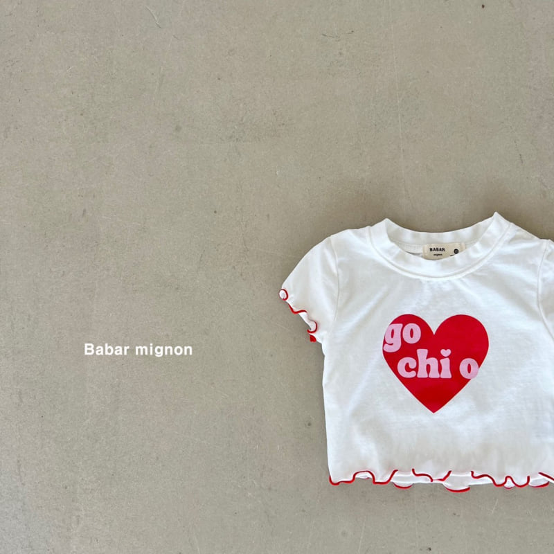 Babar Mignon - Korean Children Fashion - #kidsshorts - Wave Crop Tee - 7