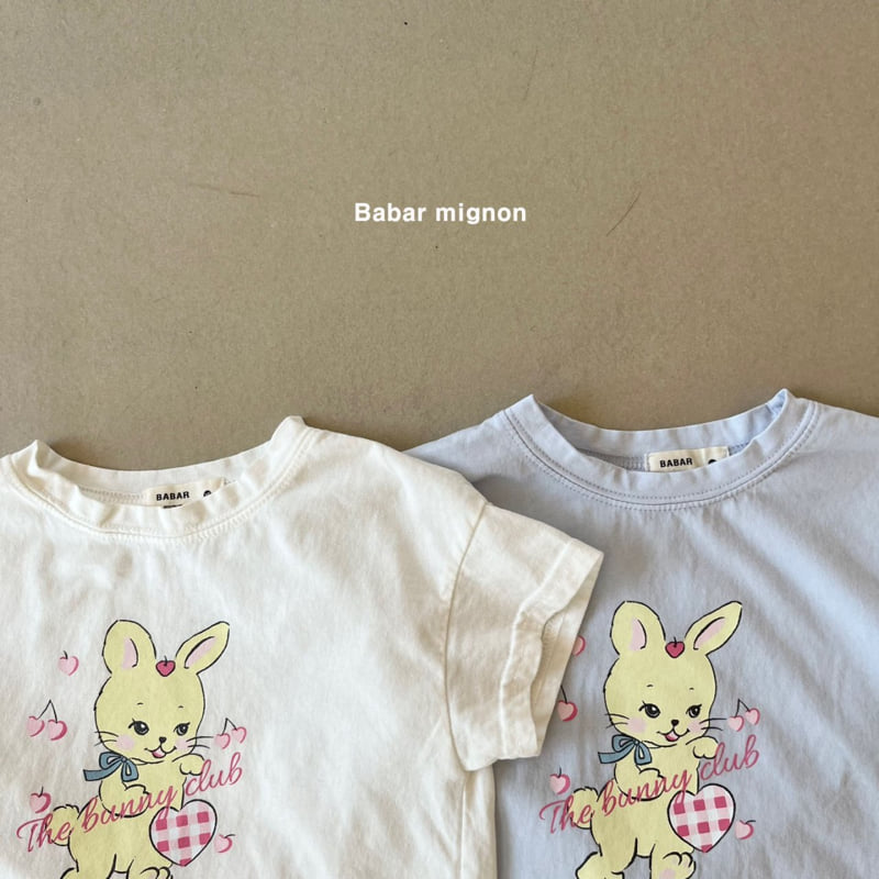 Babar Mignon - Korean Children Fashion - #fashionkids - Cherry Ribbon Tee - 4