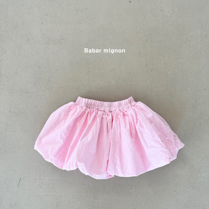 Babar Mignon - Korean Children Fashion - #kidsstore - Balloon Summer Skirt - 6