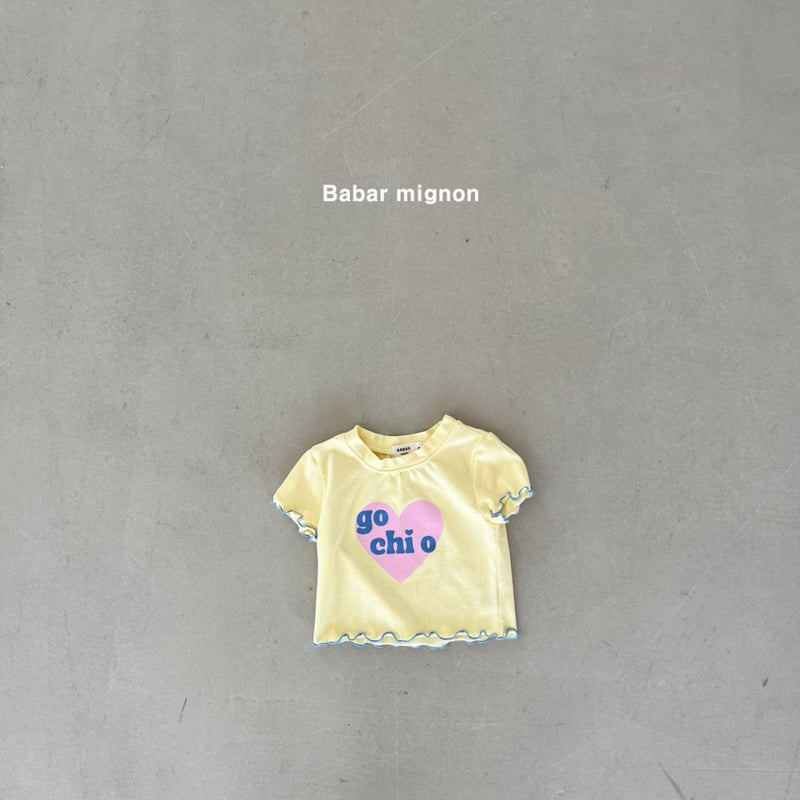 Babar Mignon - Korean Children Fashion - #kidzfashiontrend - Wave Crop Tee - 9