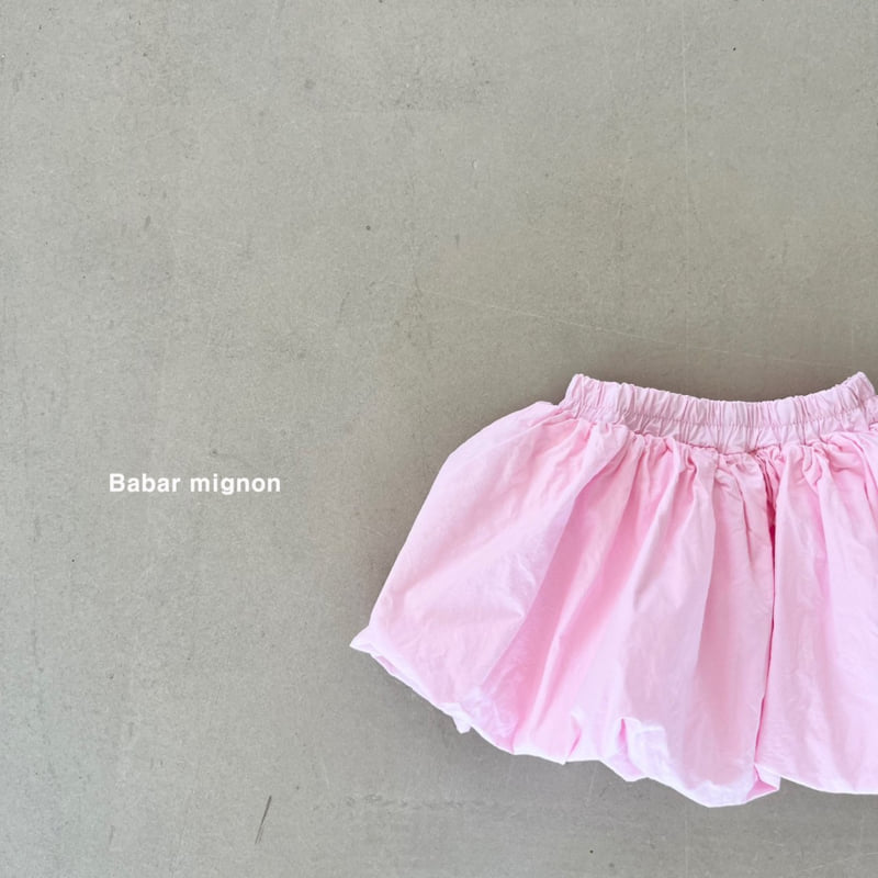 Babar Mignon - Korean Children Fashion - #kidzfashiontrend - Balloon Summer Skirt - 7