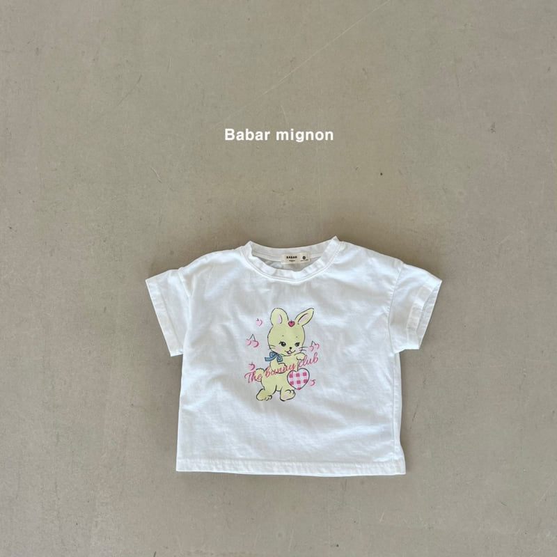 Babar Mignon - Korean Children Fashion - #kidzfashiontrend - Cherry Ribbon Tee - 6