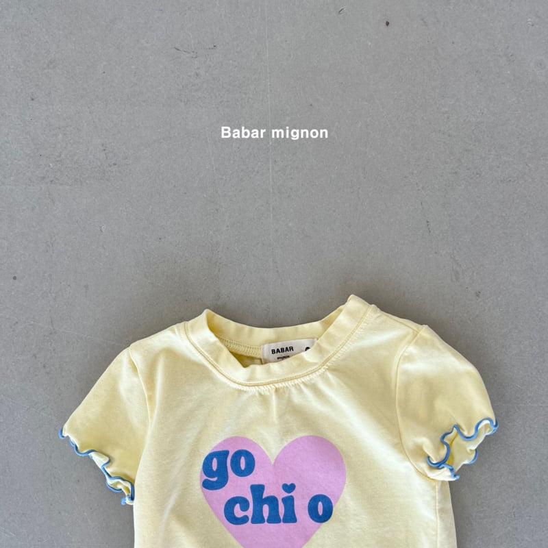 Babar Mignon - Korean Children Fashion - #magicofchildhood - Wave Crop Tee - 12