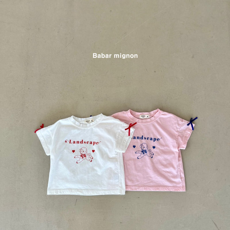 Babar Mignon - Korean Children Fashion - #magicofchildhood - Sheep Ribbon Tee - 2