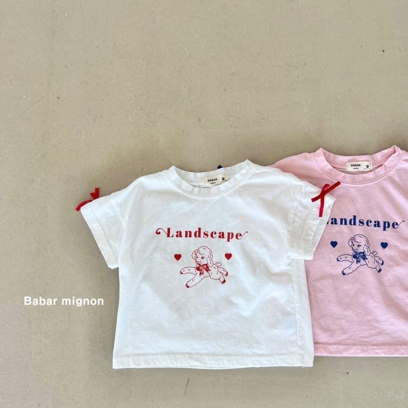 Babar Mignon - Korean Children Fashion - #minifashionista - Sheep Ribbon Tee - 3