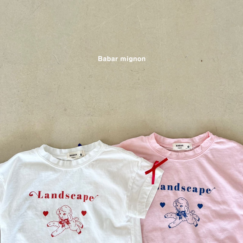 Babar Mignon - Korean Children Fashion - #minifashionista - Sheep Ribbon Tee - 4