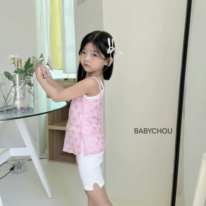 Babychou - Korean Children Fashion - #designkidswear - Coco Sleeveless Tee - 11