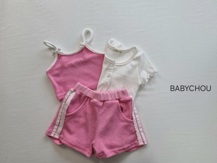 Babychou - Korean Children Fashion - #magicofchildhood - Terry Sleeveless Tee - 11