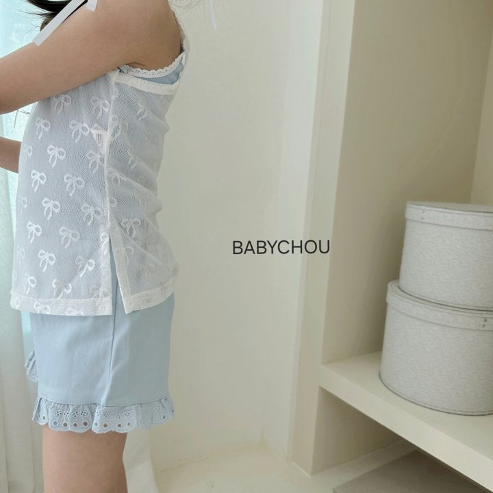 Babychou - Korean Children Fashion - #stylishchildhood - Coco Sleeveless Tee - 8