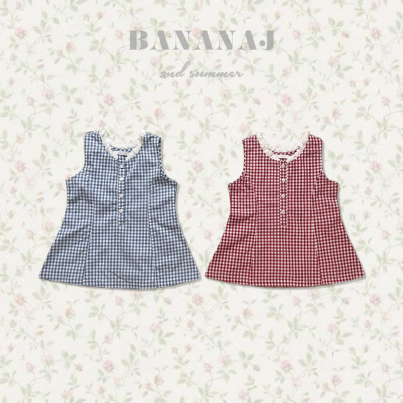 Banana J - Korean Children Fashion - #childrensboutique - Retro 70 One-piece