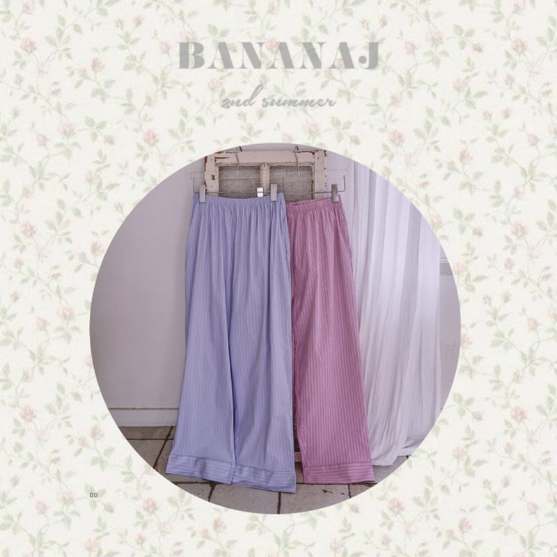 Banana J - Korean Women Fashion - #womensfashion - Adult Thanks Pants