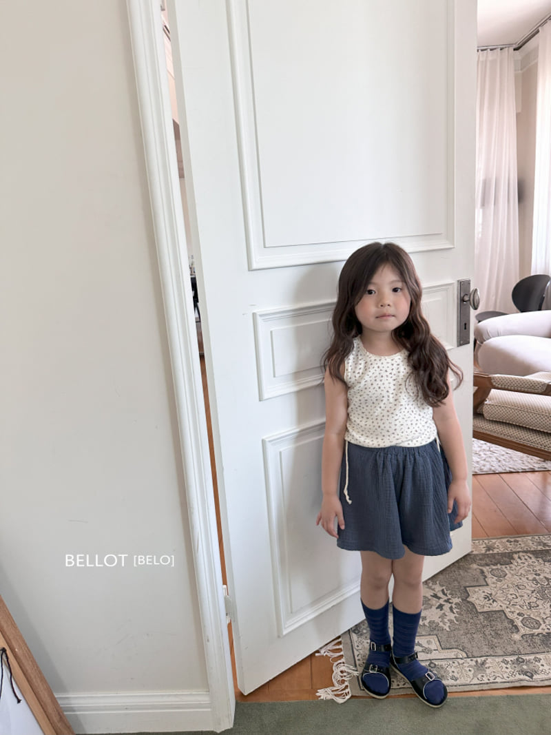 Bellot - Korean Children Fashion - #childofig - Ocean Skirt Pants - 7