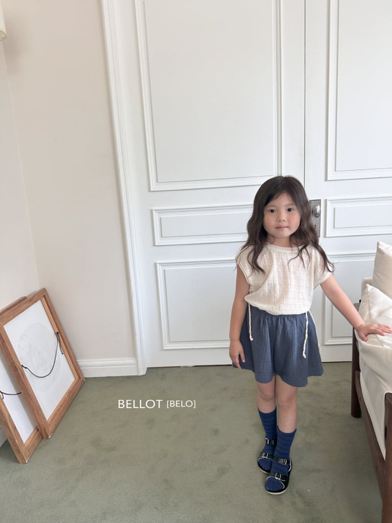 Bellot - Korean Children Fashion - #childrensboutique - Ocean Skirt Pants - 8