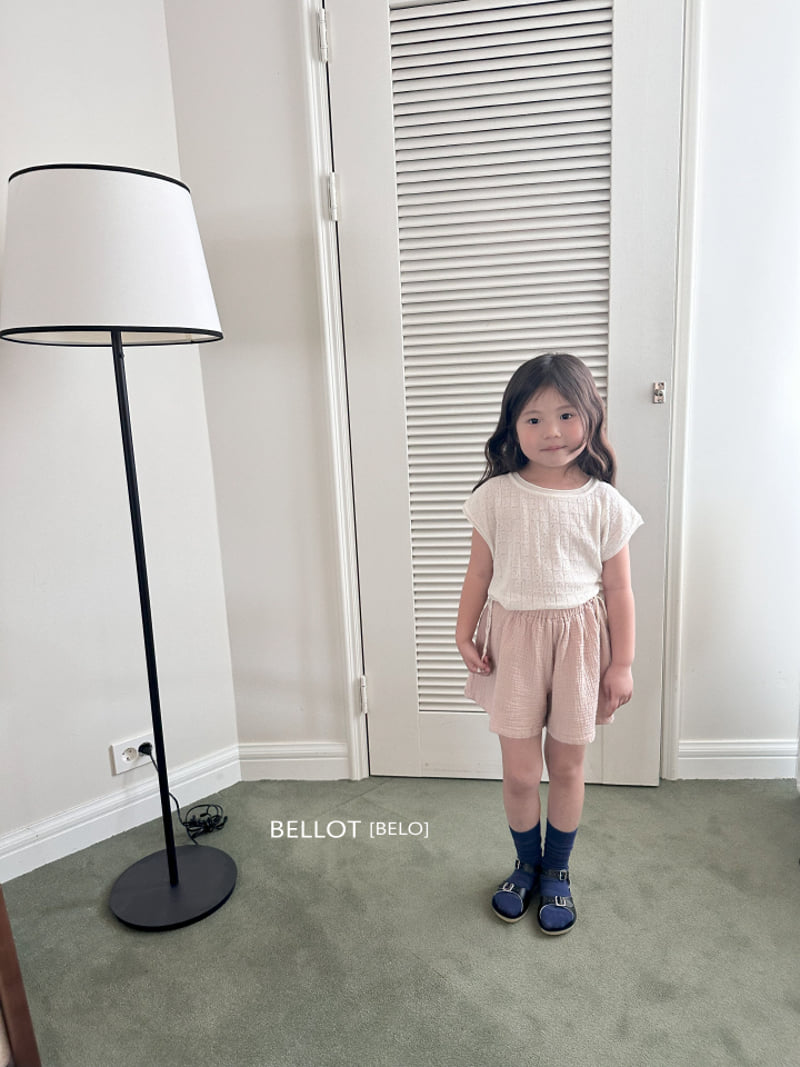 Bellot - Korean Children Fashion - #kidsshorts - Dice Knit Tee - 11